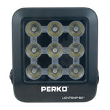 Perko Lightship 50 LED High Performance Spotlight - 12/24V - Black [1643050S0B]