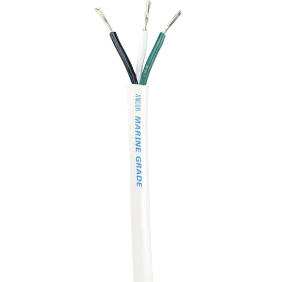 Ancor White Triplex Cable - 14/3 - Sold by the Foot [1315-FT]