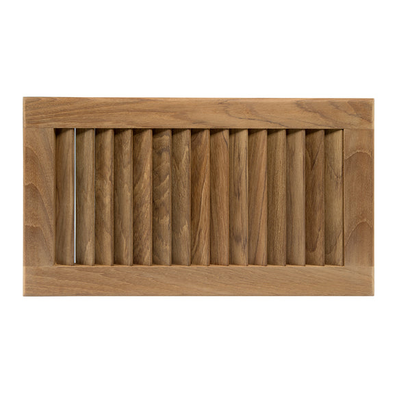 Whitecap Teak Louvered Insert - 16